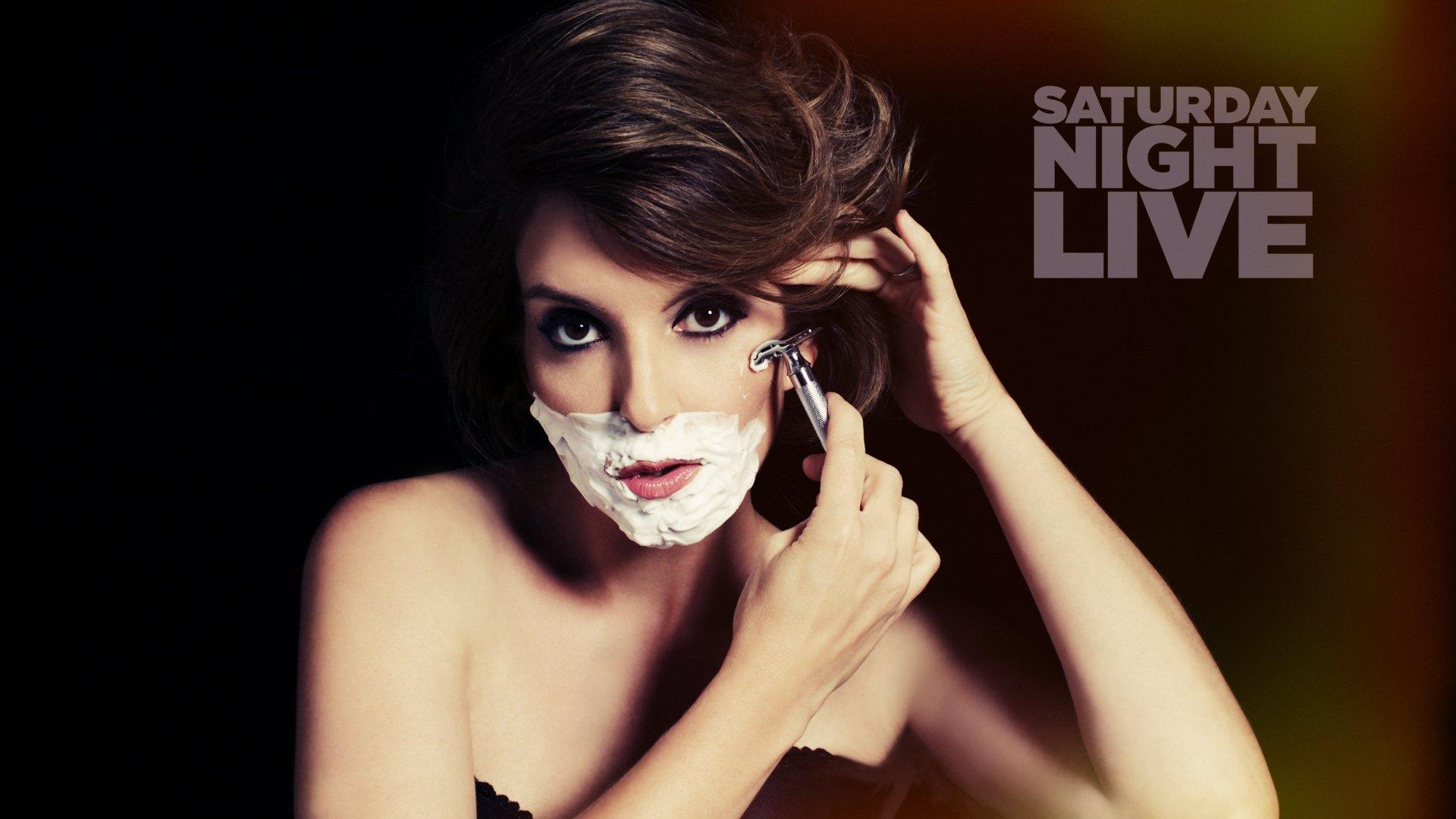 Still from Tina Fey with Arcade Fire