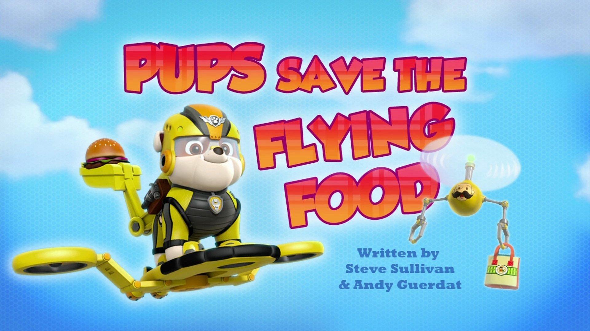 Still from Pups Save the Flying Food