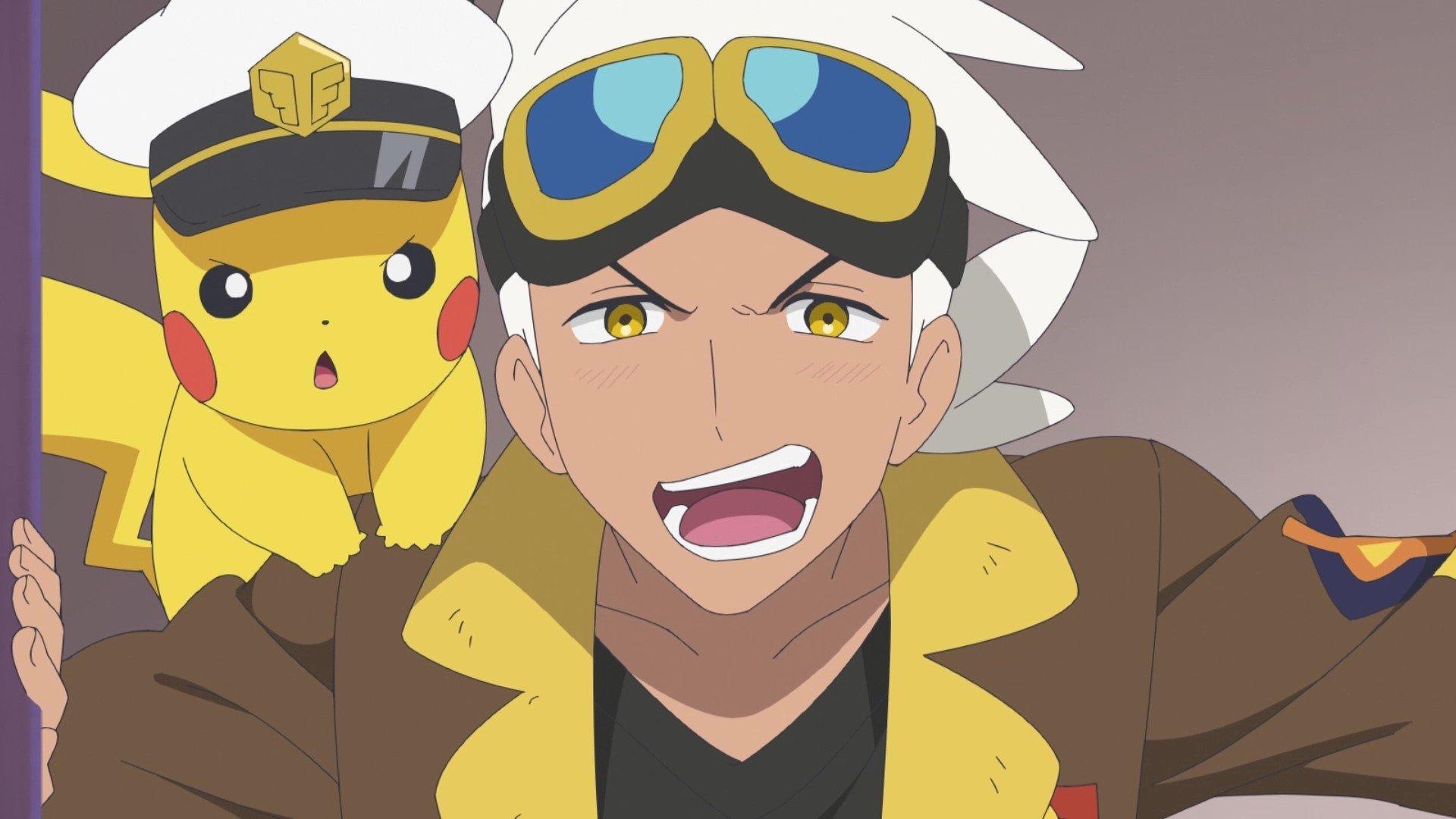 Still from Flying Pikachu, Rising Higher and Higher!