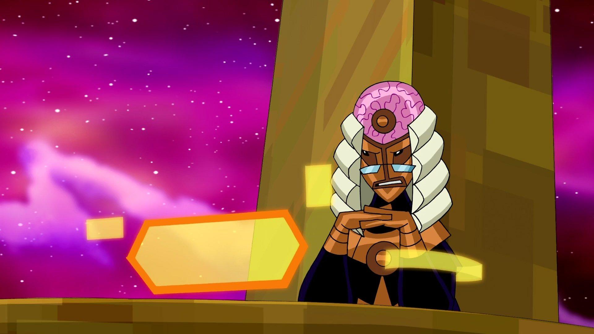 Still from Universe vs. Tennyson