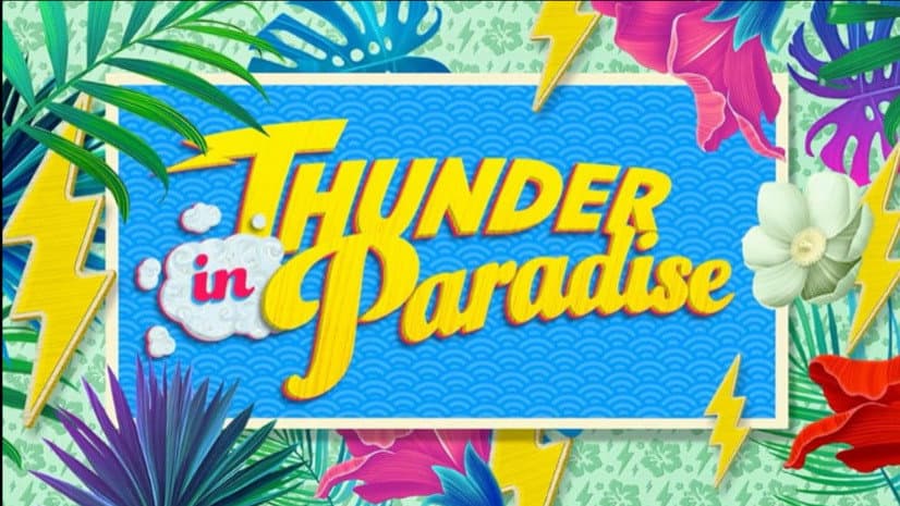 Still from Thunder in Paradise