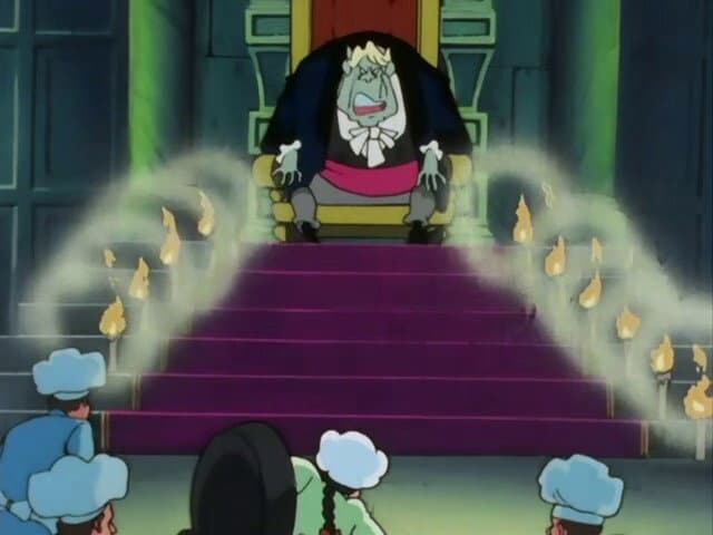 Still from Lupin's Gourmet Heaven