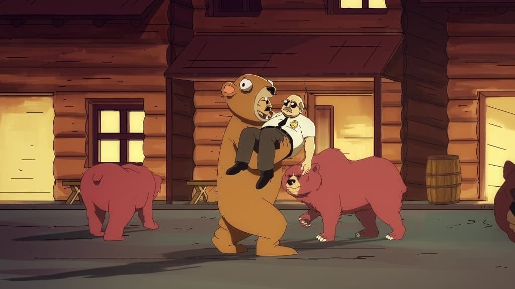Still from Baboons Rising