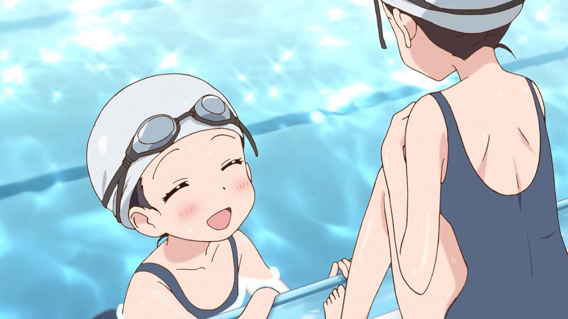 Still from Encouragement of Swim?