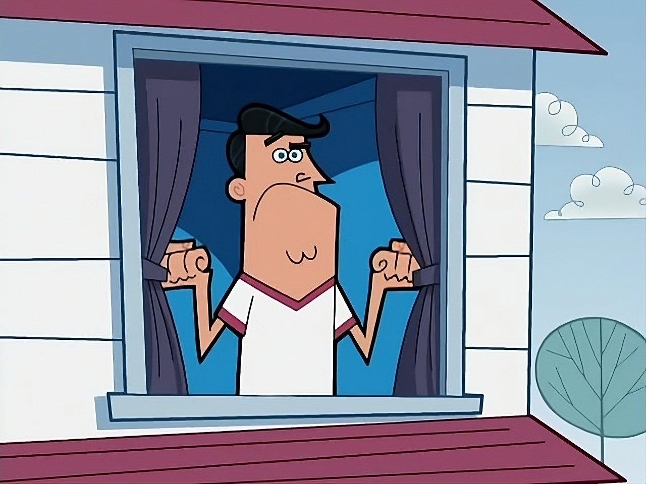 Still from He Poofs, He Scores