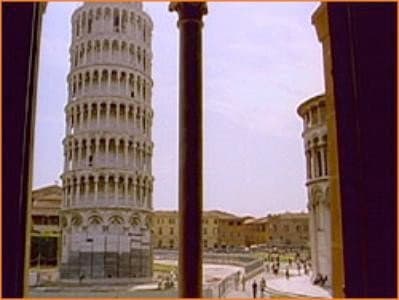 Still from Fall of the Leaning Tower