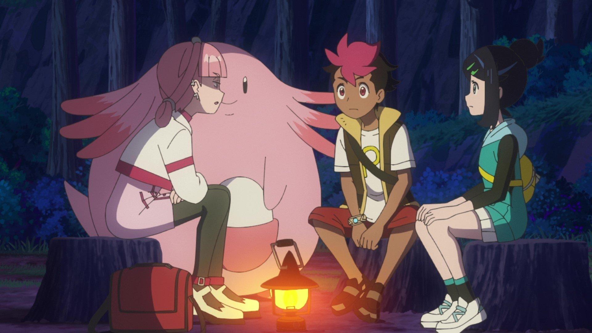 Still from The Pokémon Center Lady