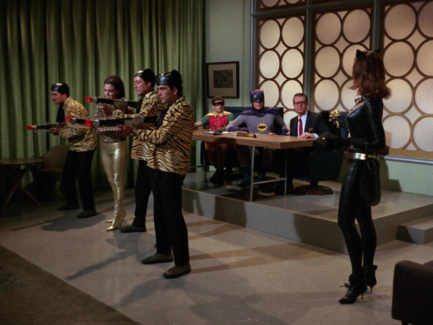 Still from The Bat's Kow Tow