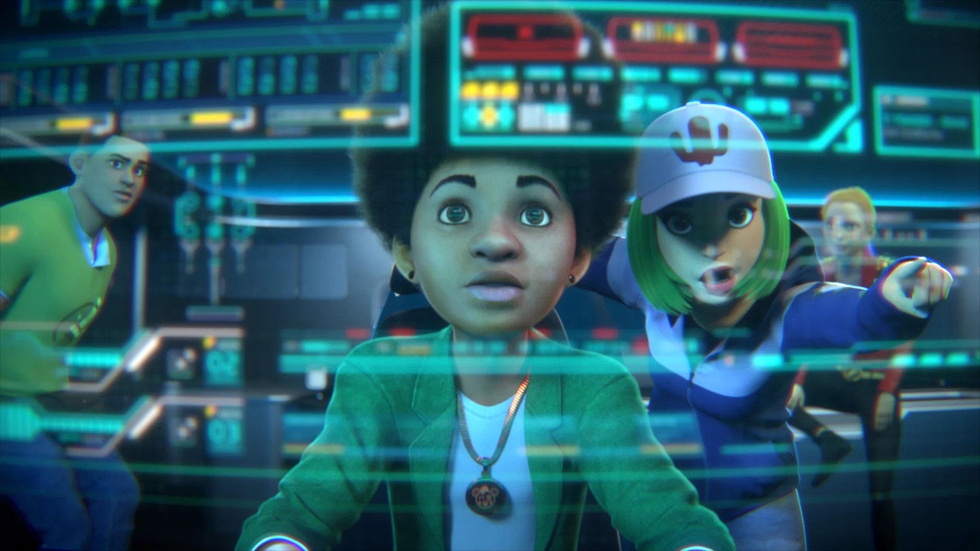 Still from The Rescue
