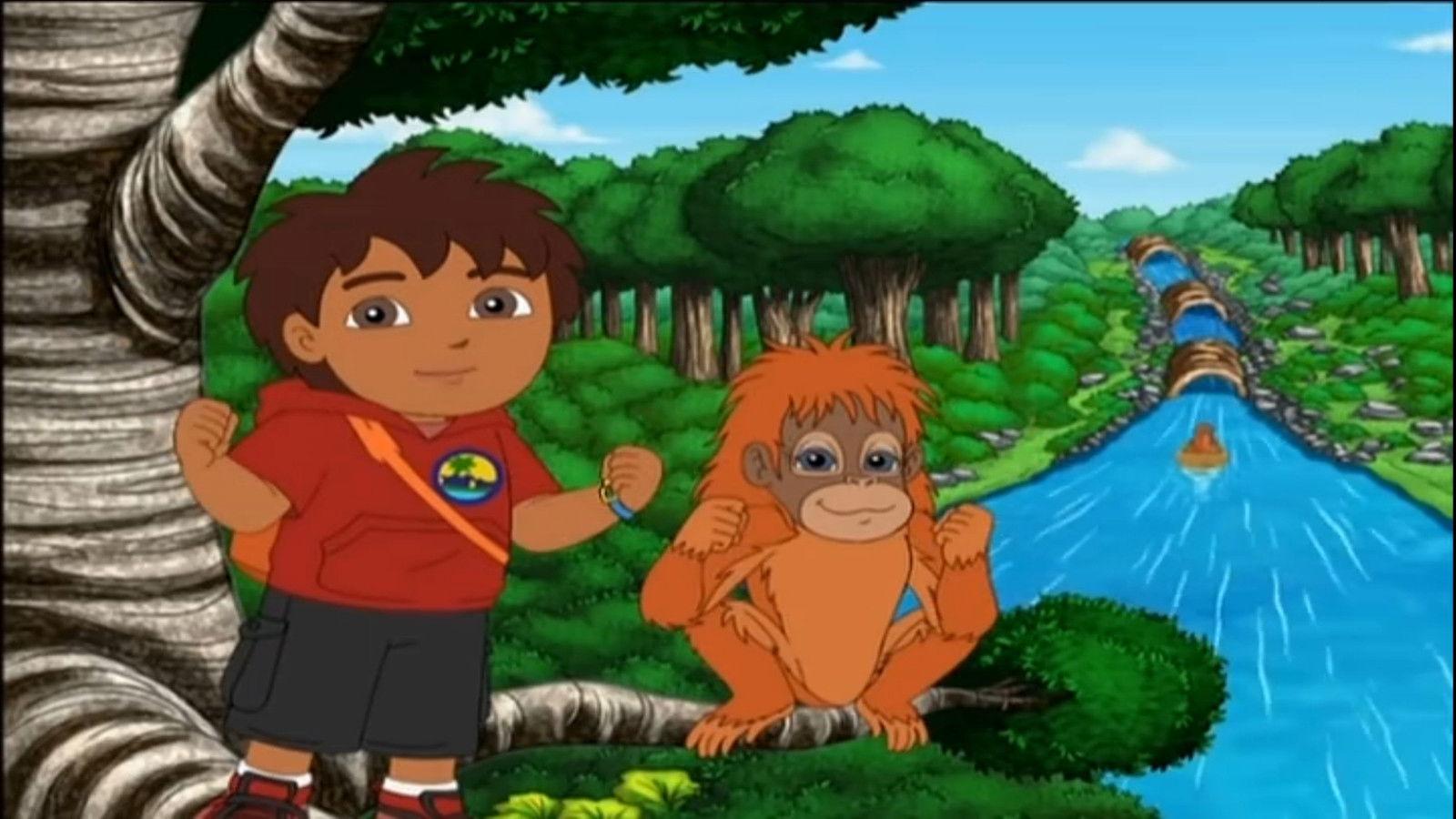 Still from Diego's Orangutan Rescue