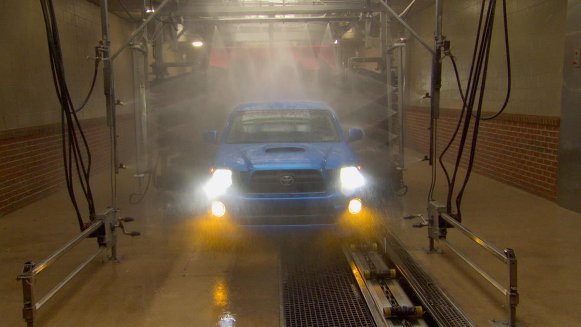 Still from Car Wash Tech