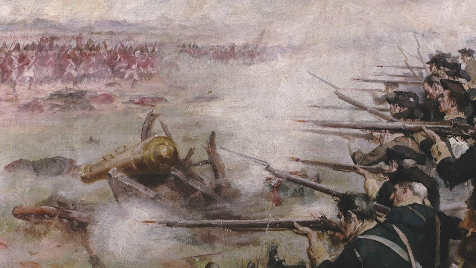 Still from Conquer by a Drawn Game (January 1777 – February 1778)