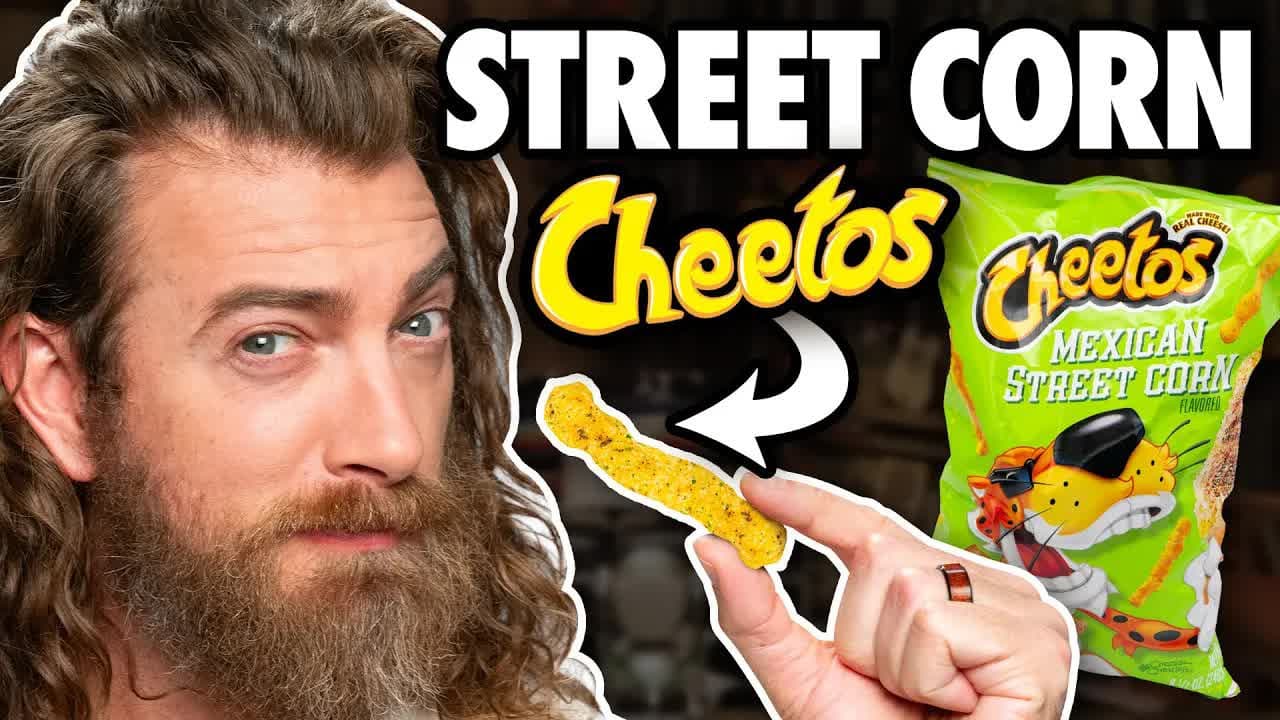 Still from What's The Best Street Corn Snack? Taste Test