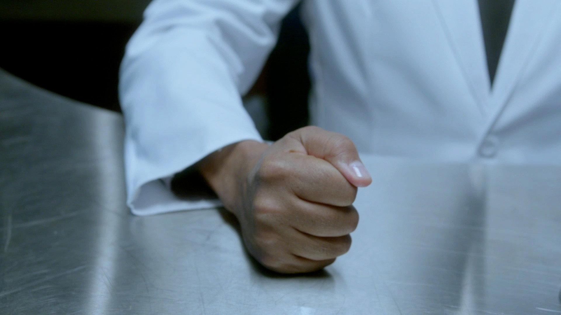Still from Episode Fifteen: Humans.