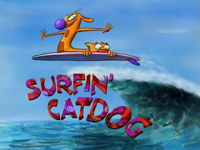 Still from Surfin' CatDog