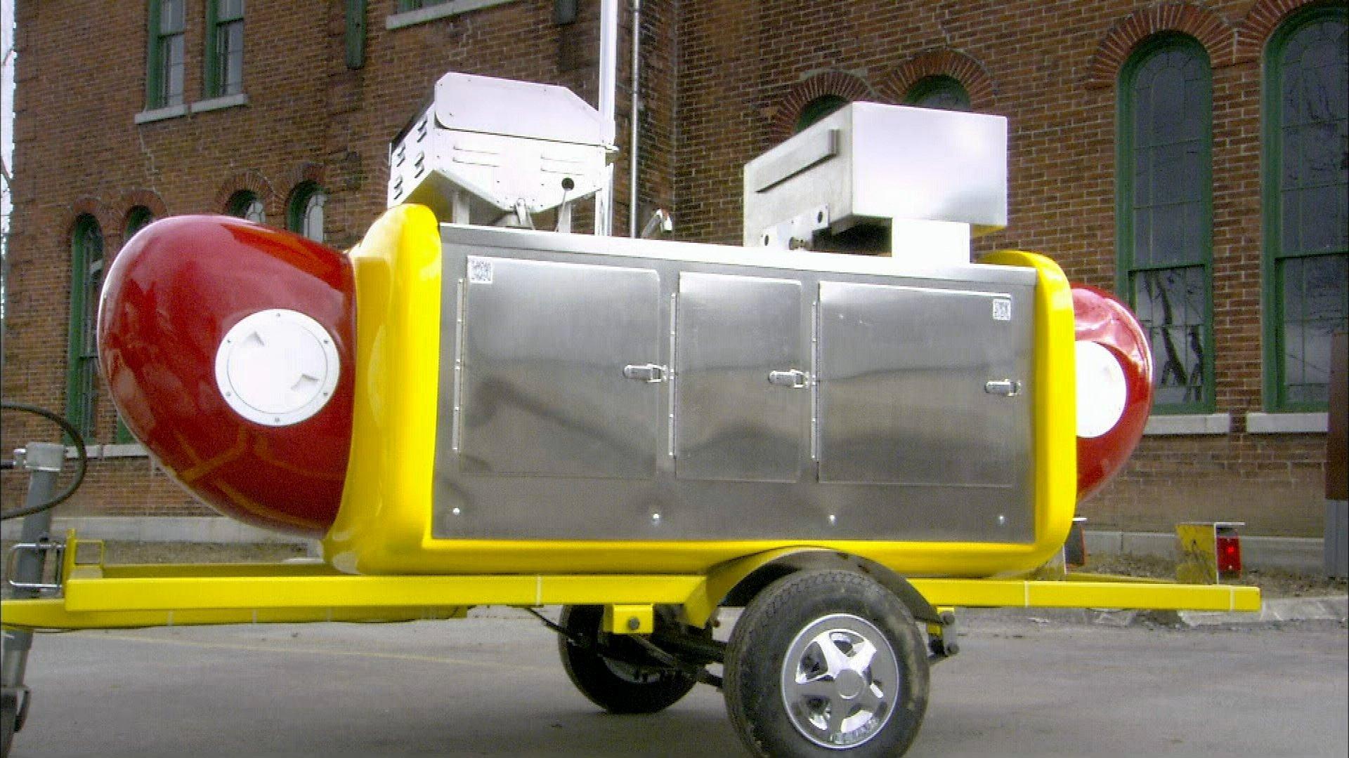 Still from Slate Tiles, Hot Dog Carts, Garage Door Openers, Bicycle Seats