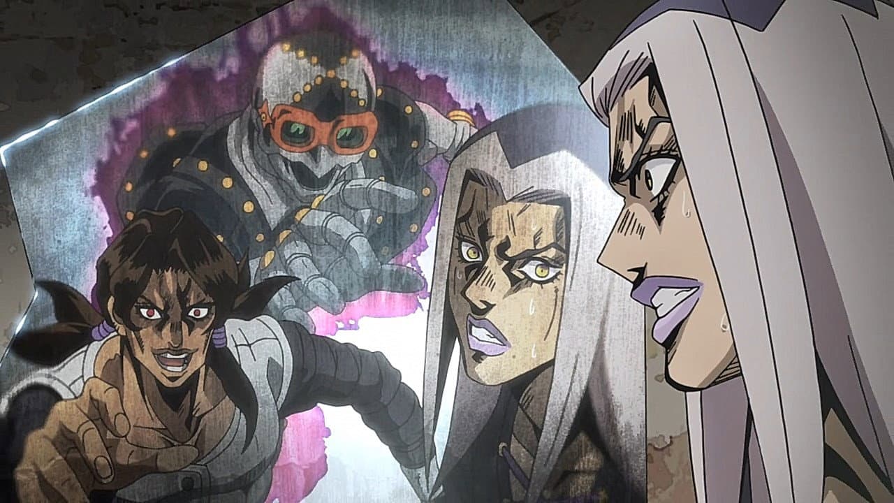 Still from Mirror Man and Purple Smoke