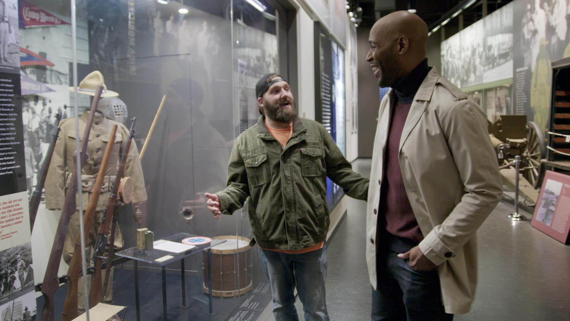 Still from Soldier Returns Home
