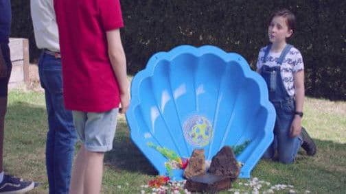 Still from The Case of the Perplexing Painting / The Case of the Turtle Thief