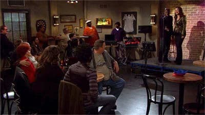 Still from Open Mike Night