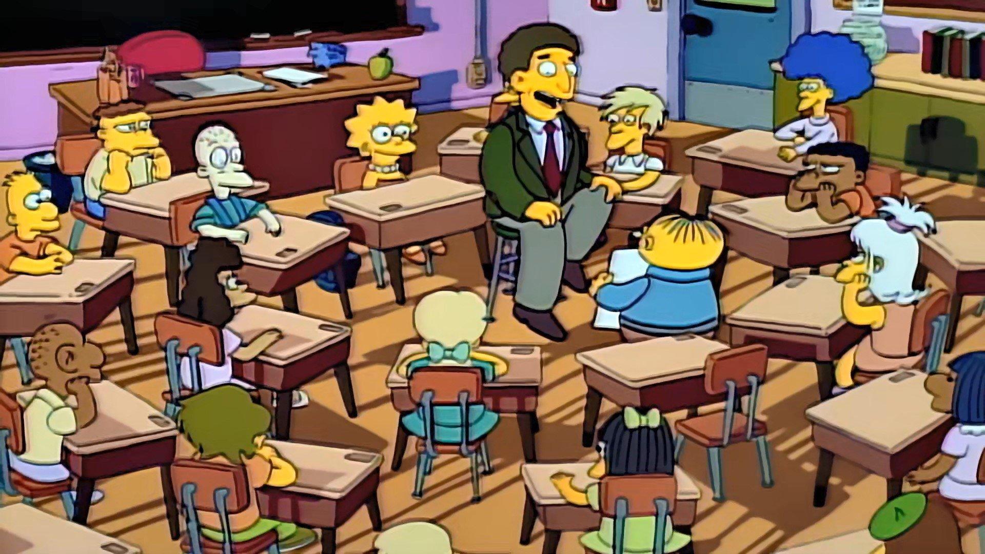 Still from Lisa's Substitute