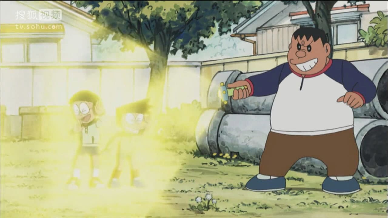 Still from Nobita Becomes Picasso! Seems-bad-but-not Spray