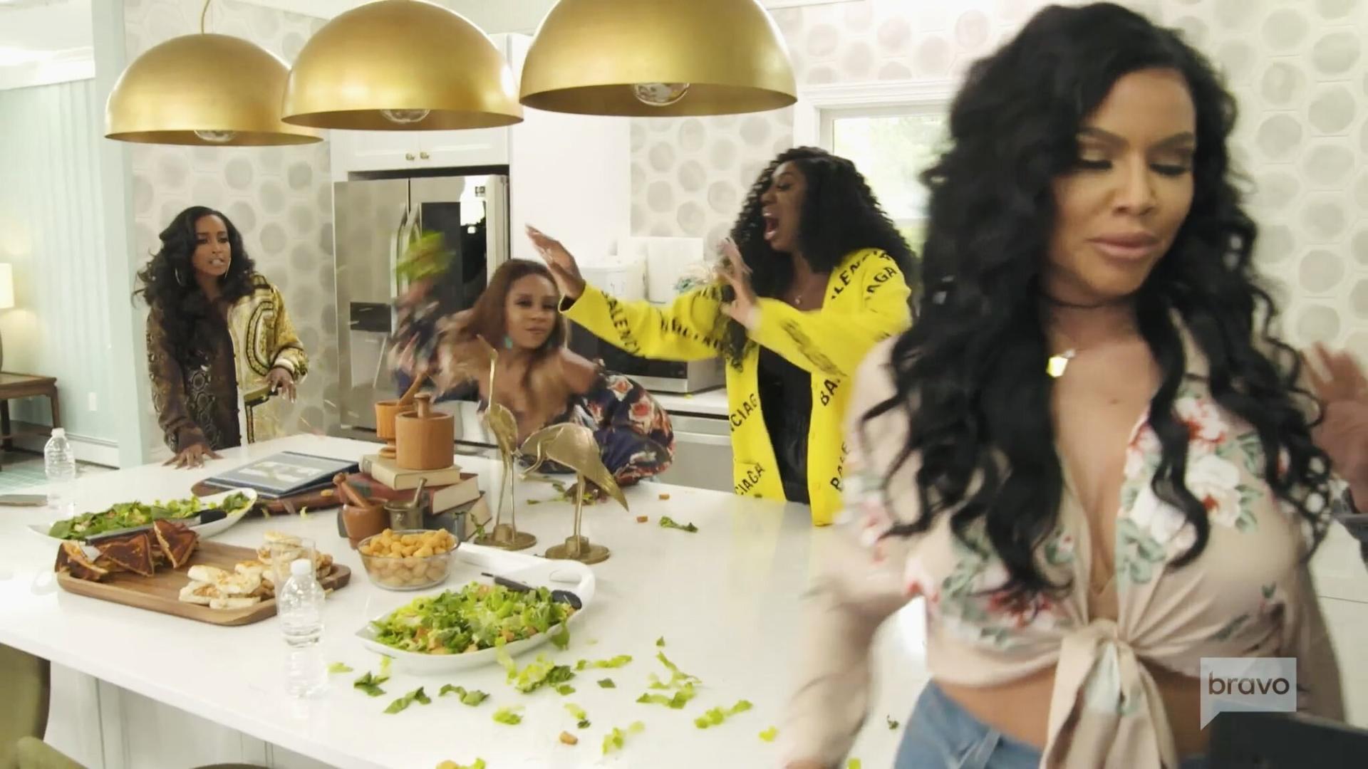 Still from Tossing Salads and Spilling Tea (Bags)