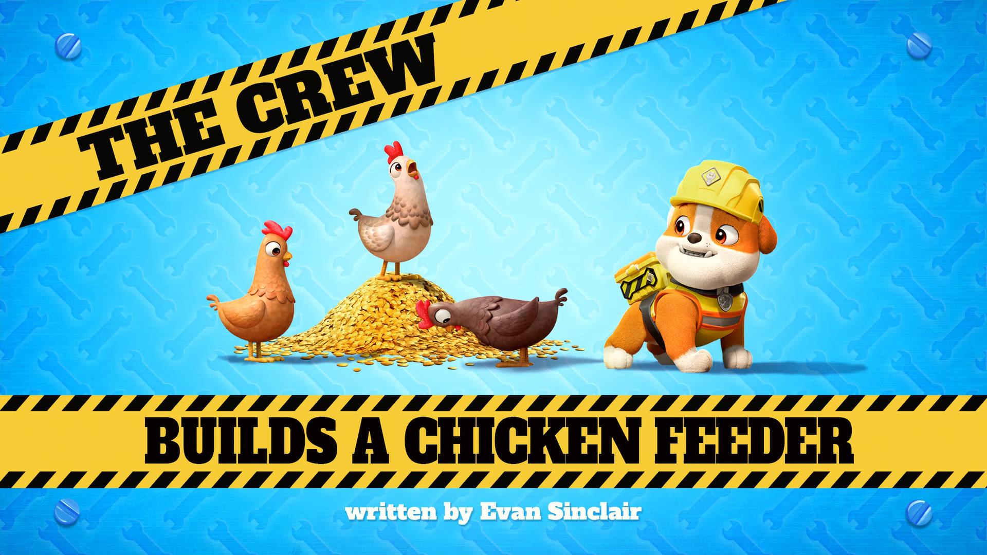 Still from The Crew Builds a Chicken Feeder