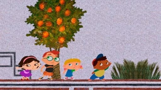 Still from The Mouse and the Moon