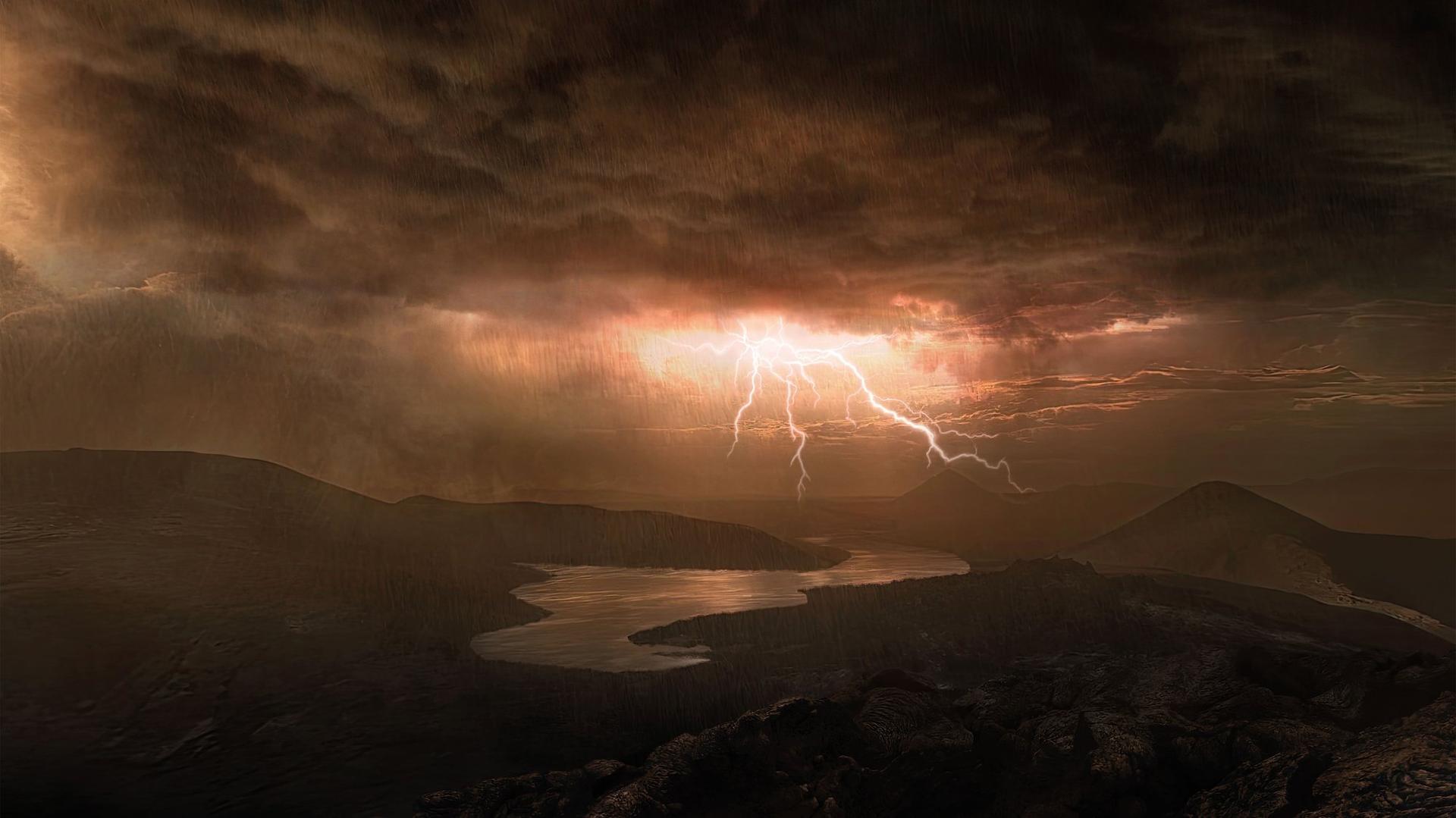 Still from Ancient Earth: Birth of the Sky