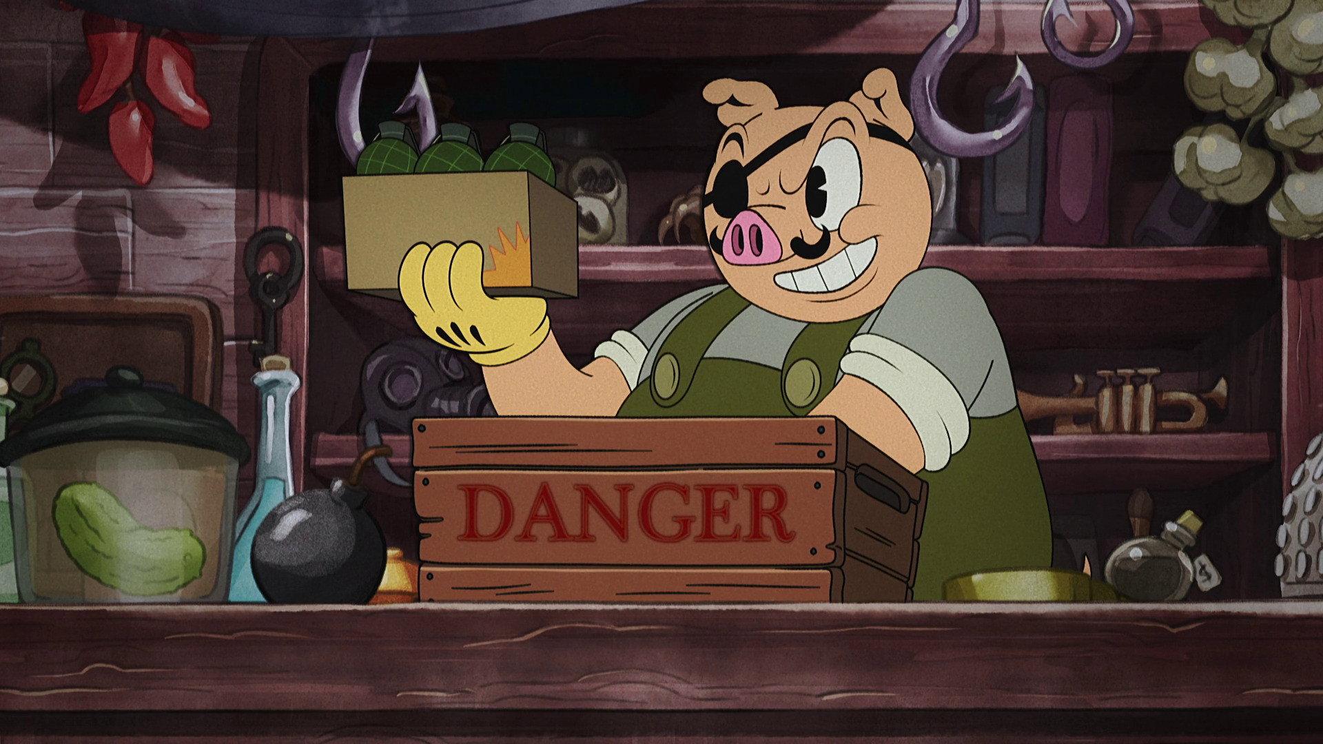 Still from Dangerous Mugman