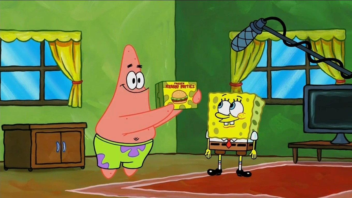 Still from Frozen Krabby Patty