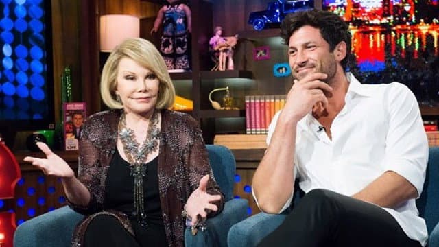 Still from Joan Rivers & Maksim Chmerkovskiy