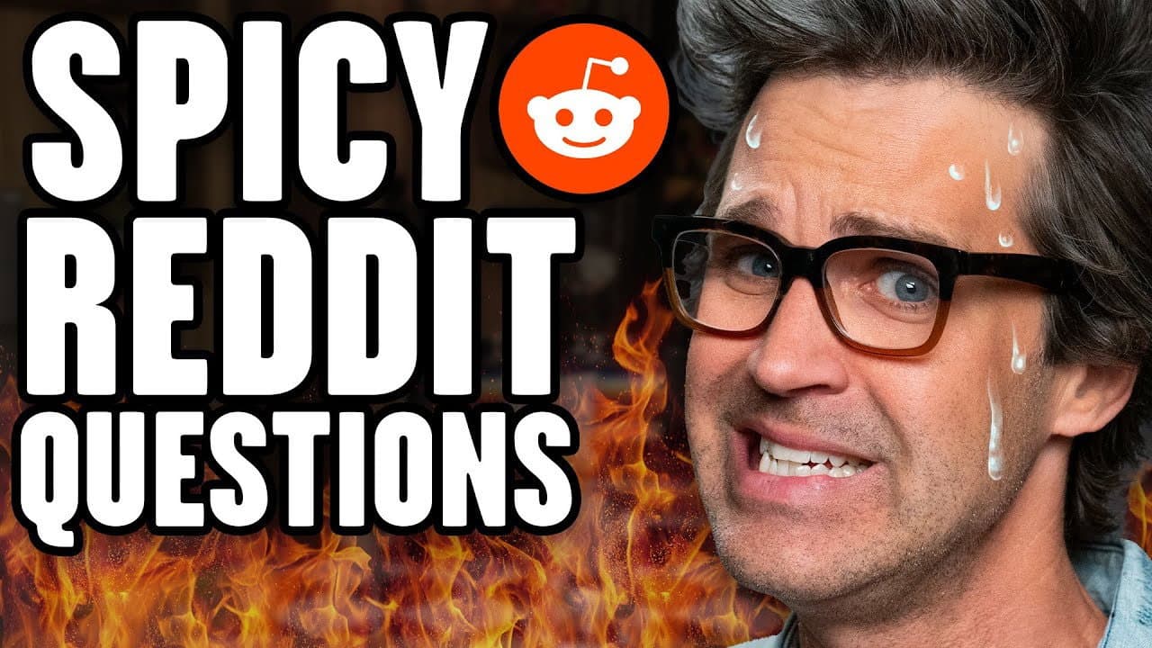 Still from Answering Reddit's Spiciest Questions - Good Mythical More