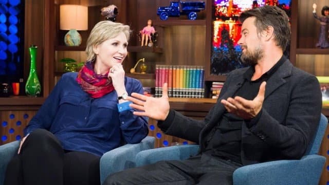 Still from Jane Lynch & Josh Duhamel