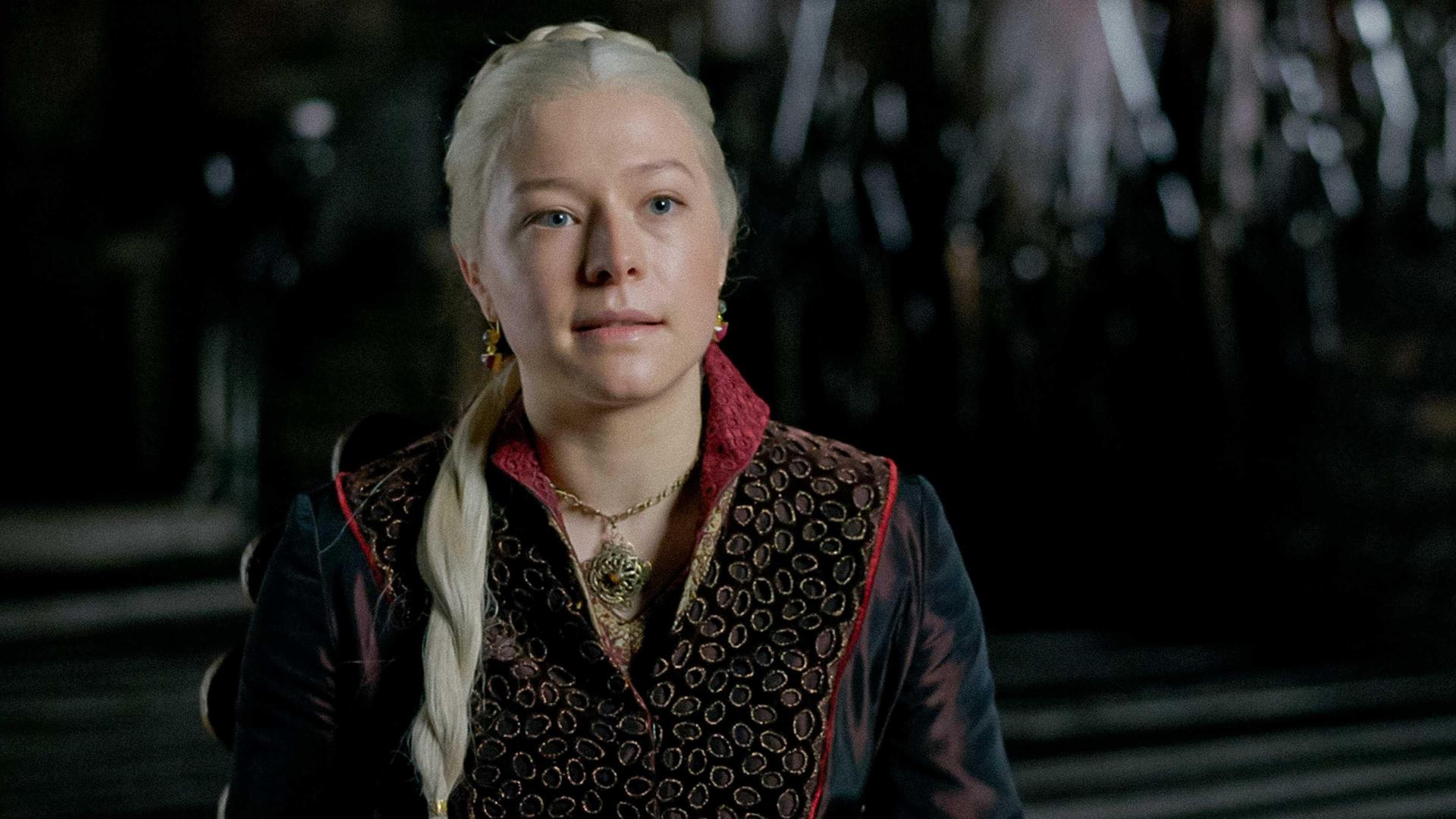 Still from Introducing the Characters: Rhaenyra Targaryen