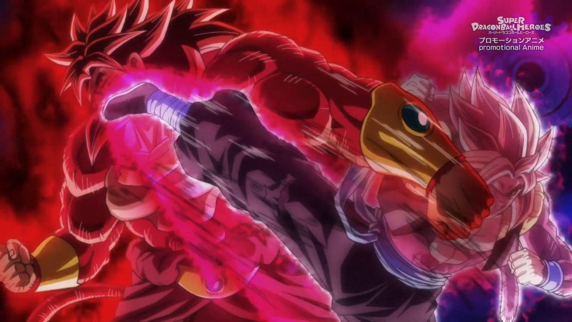 Still from Dark King Demigra's Evil Hand - A Turbulent Super Space-Time Battle!