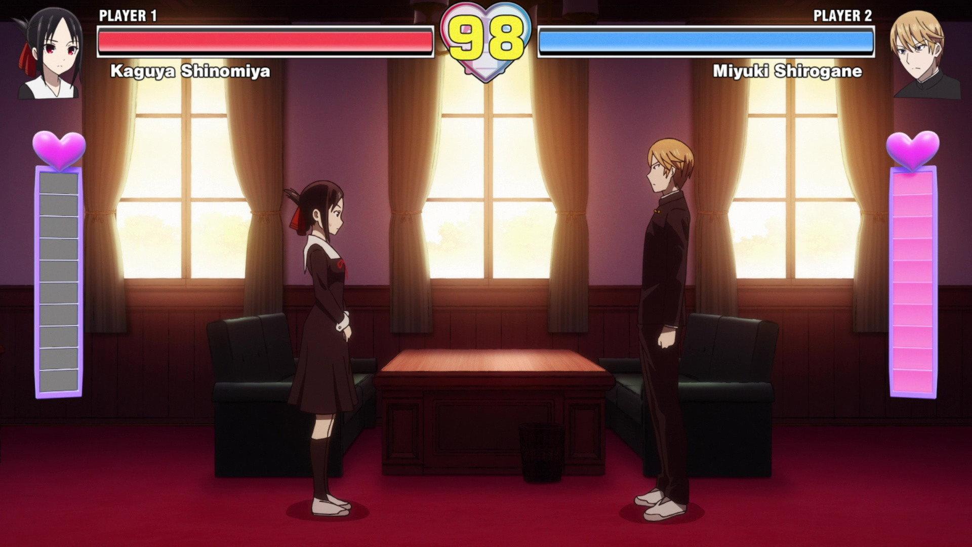 Still from Yu Ishigami Closes His Eyes, Part 2 / Kaguya Wants to Touch / Kaguya Doesn't Say No