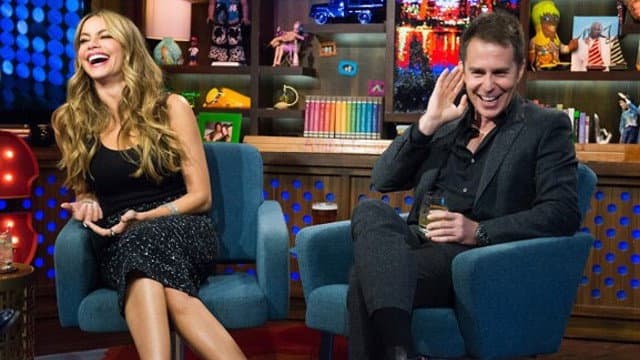 Still from Sofia Vergara & Sam Rockwell