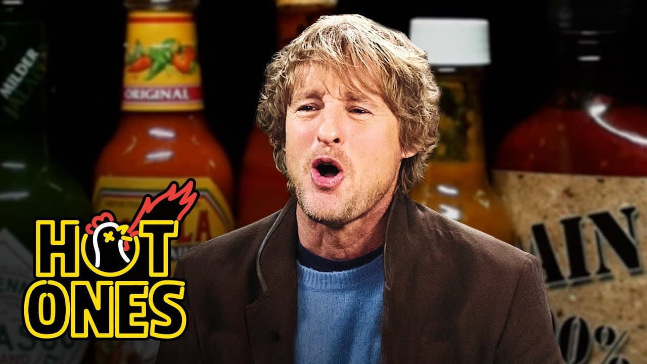Still from Owen Wilson Feels the Walls Closing In While Eating Spicy Wings