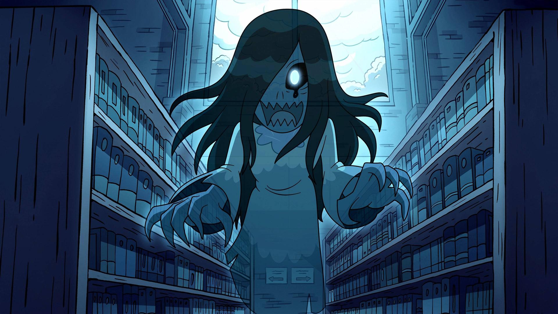 Still from The Legend of the Library