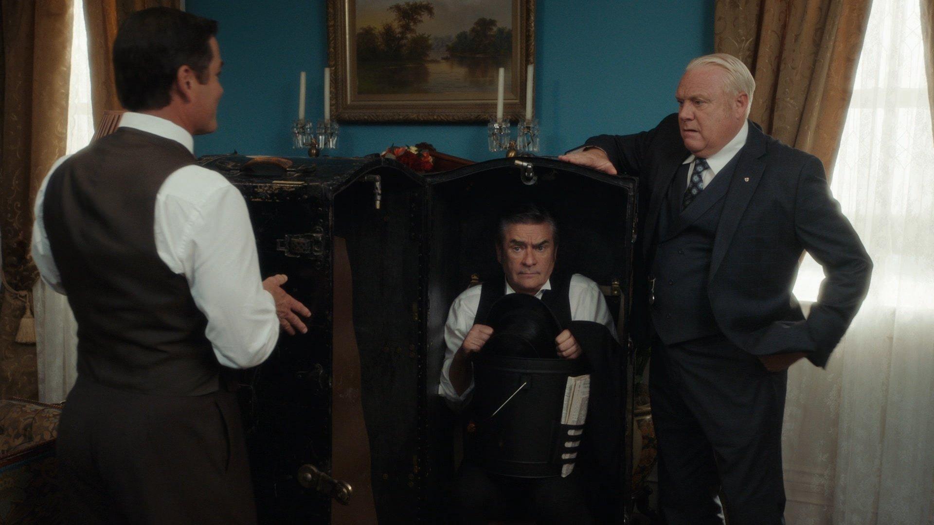 Still from The Borden Ultimatum