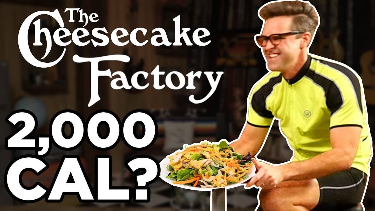 Still from Cheesecake Factory Calorie Challenge