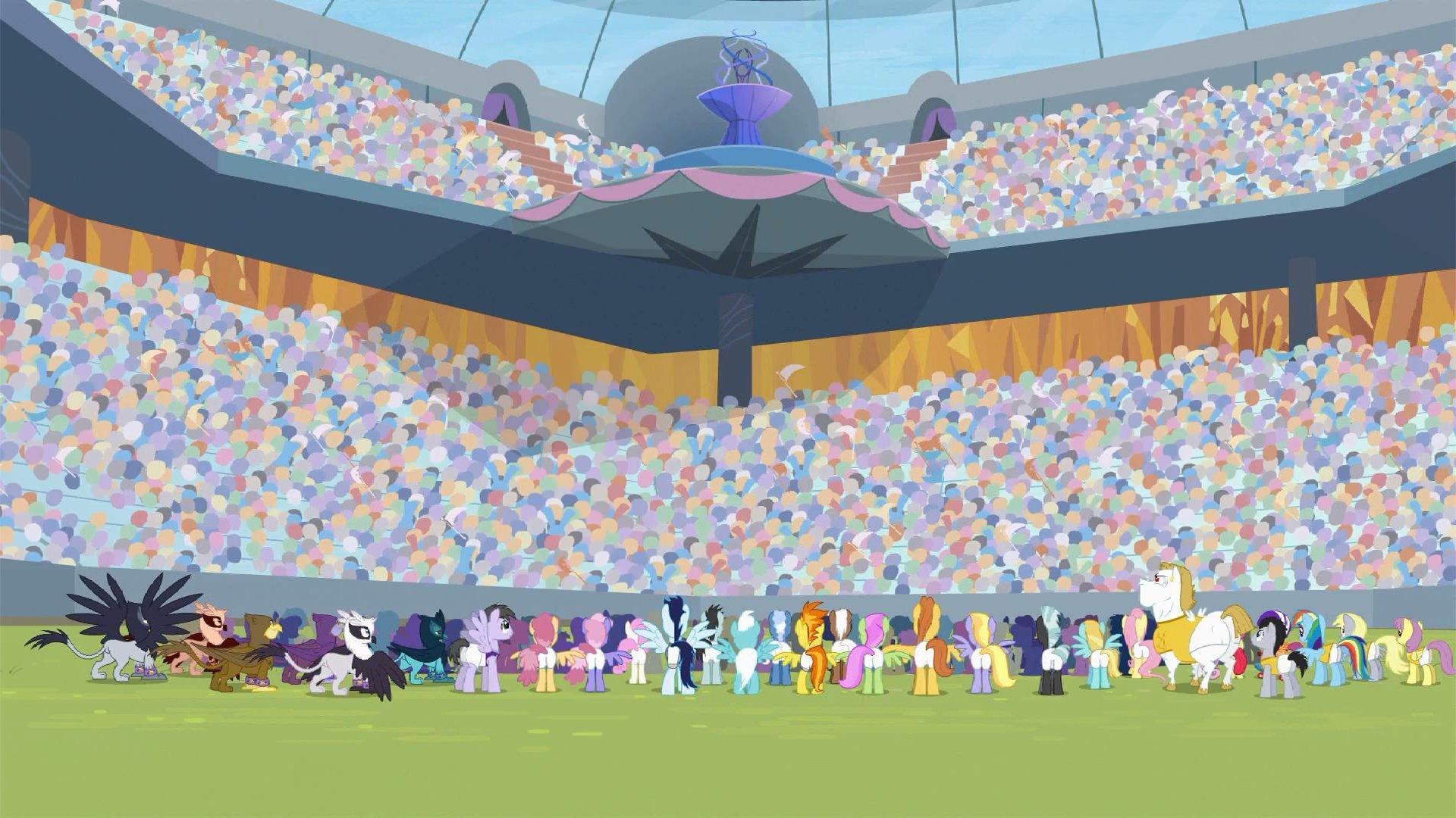 Still from Equestria Games