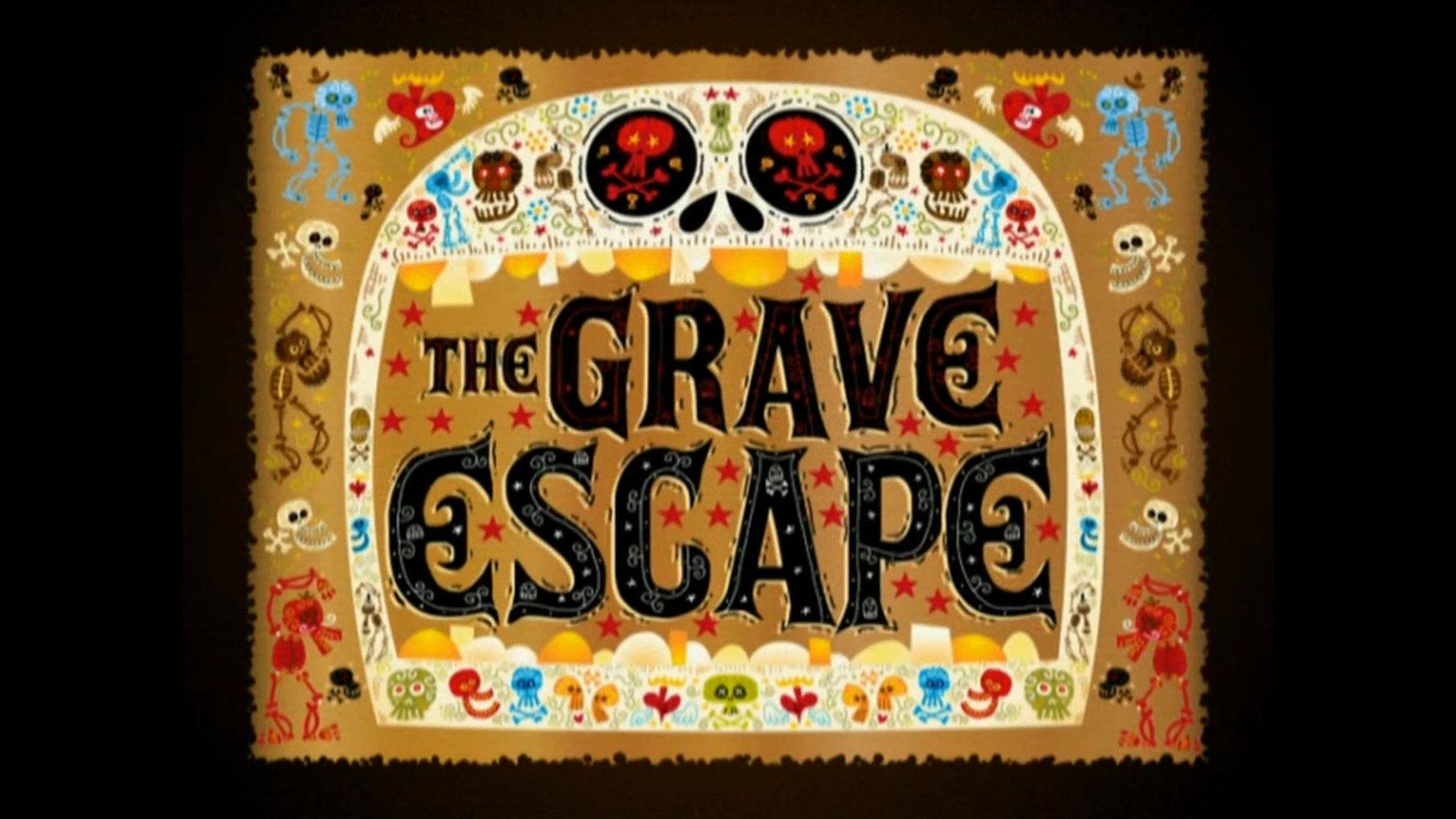 Still from The Grave Escape