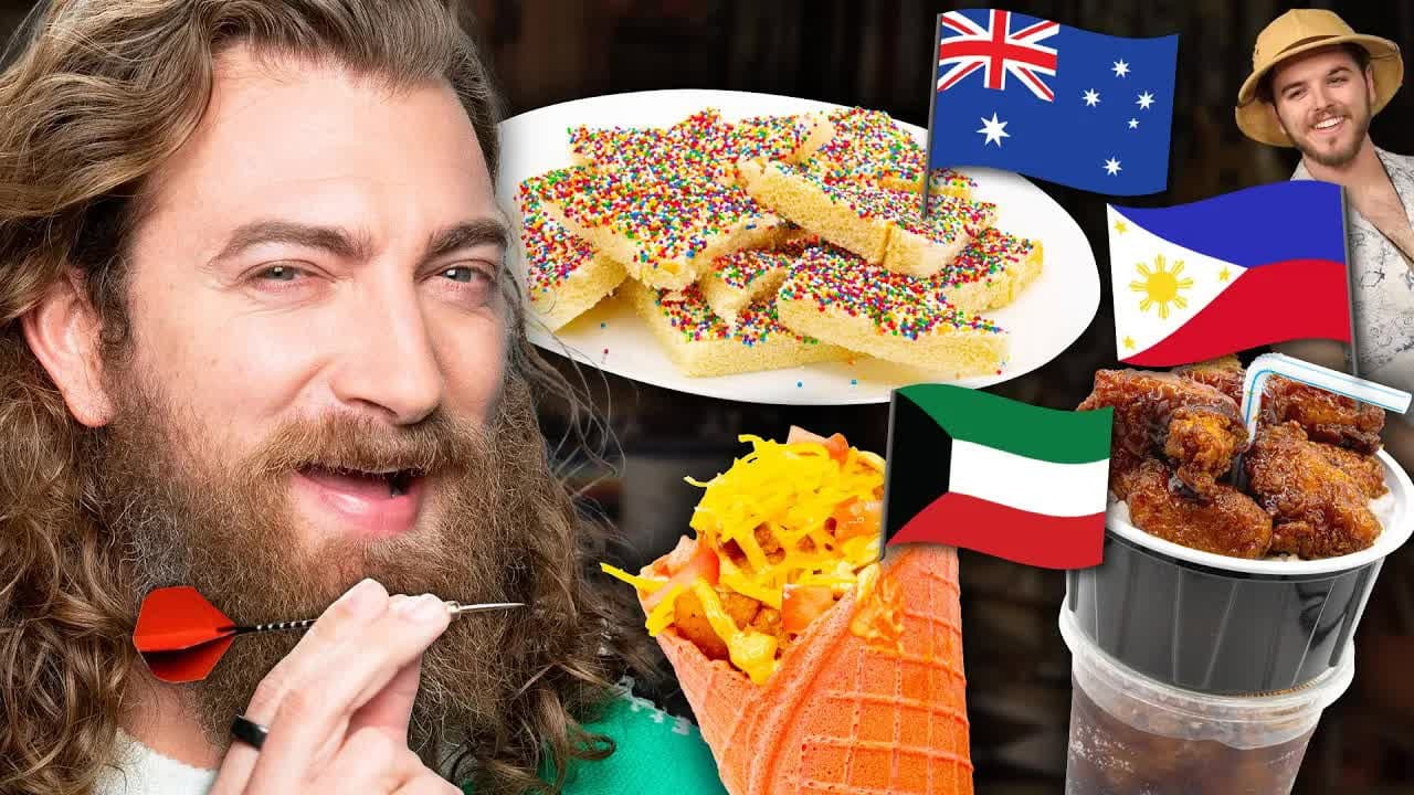 Still from International Taste Tests Marathon
