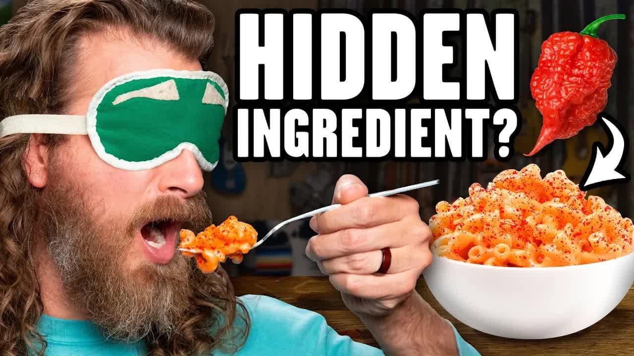 Still from Can We Taste The Hidden Ingredient?