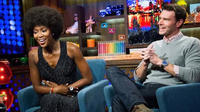 Still from Naomi Campbell & Scott Foley