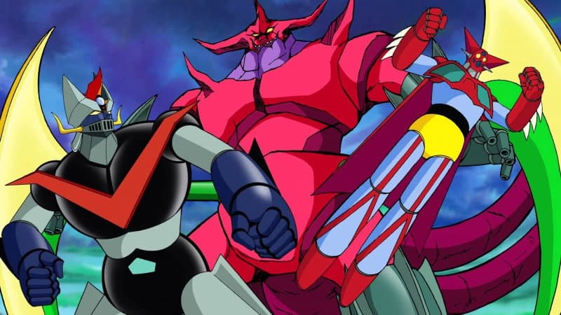 Still from Great Mazinger Vs. Getter Robo