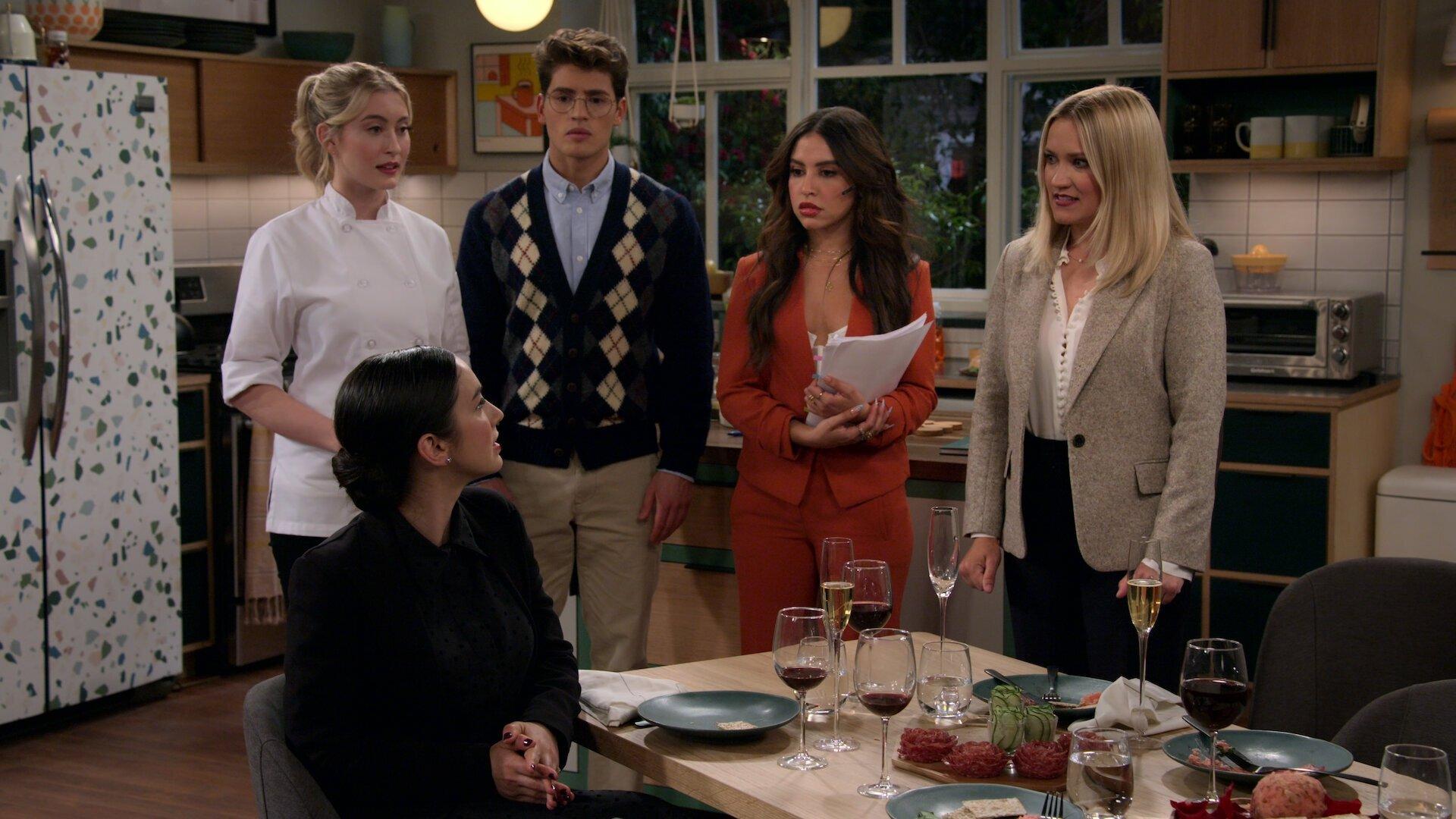 Still from Did you hear?! Chelsea ran into Margot!